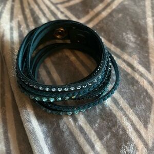Swarovski wrap bracelet